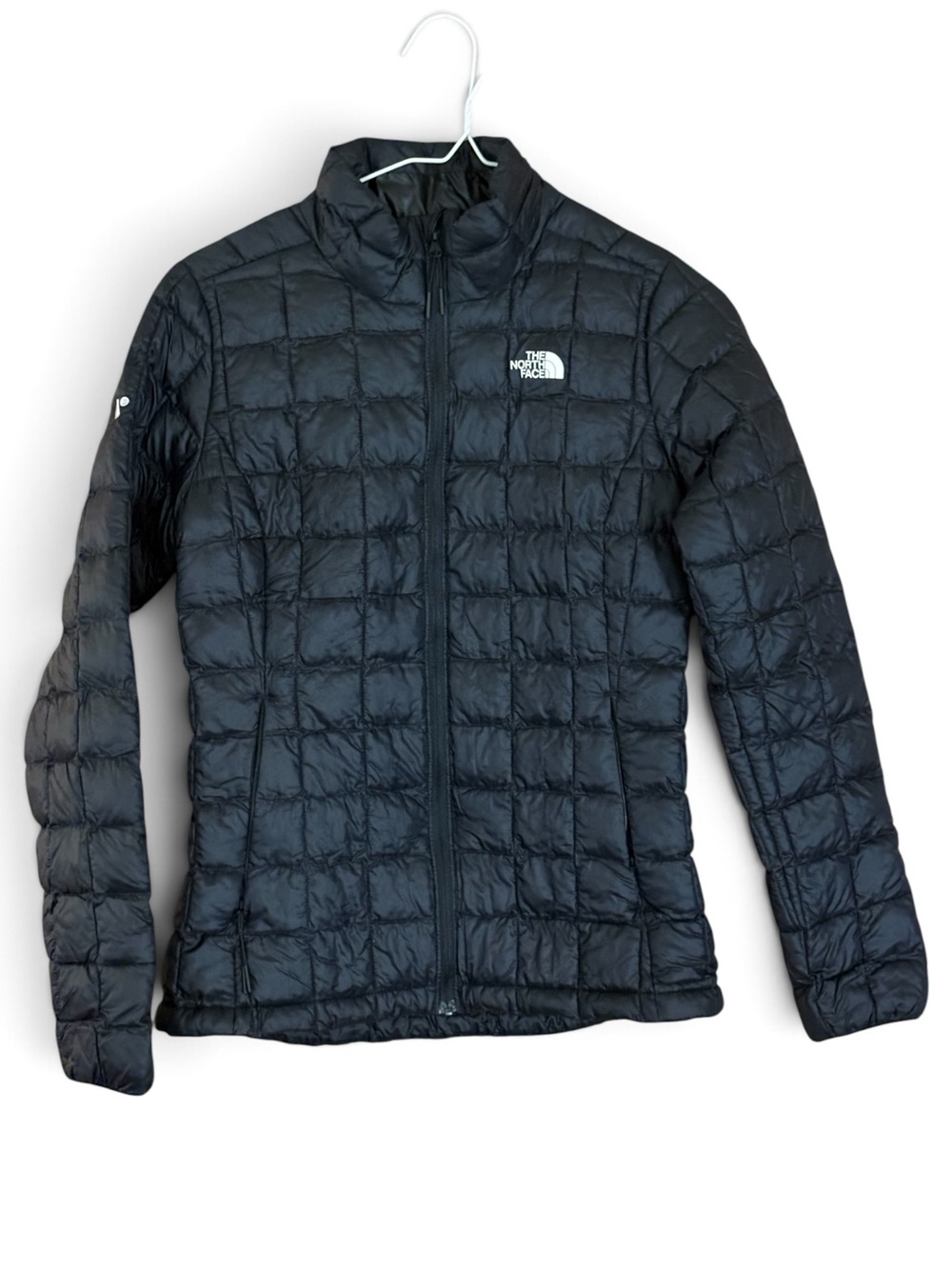 The North Face Thermoball Black Down Filled Packable Puffer Jacket